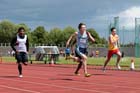 100 metres at the Annual Inter-Counties Schools, Cleveland v Cumbria v Durham v Northumberland at Claireville Stadium, Middlesbrough